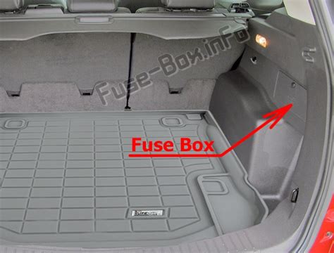 2013 ford escape rear junction box missing|Ford Escape rear junction fuse location.